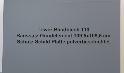 Tower Blindblech 50 (Beispielbild)
