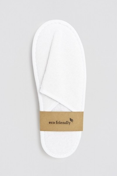 Nature Comfort-Slipper geschlossen weiß 28,5 cm Banderole