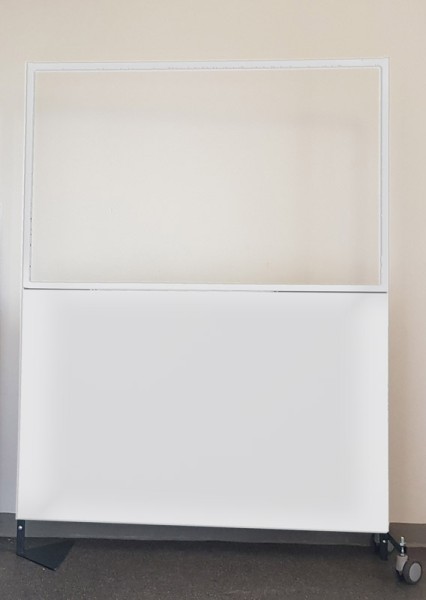 Schutzschild Mobil weiss