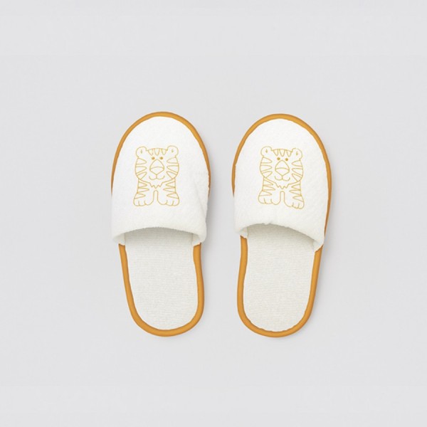 Hotelslipper für Kinder Motiv Tiger Größe 24 cm