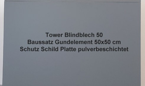 Tower Blindblech 50 (Beispielbild)