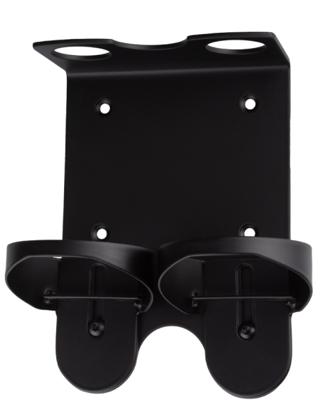 Halterungen Pumpspender VdC Ella Delannnoy Duo schwarz