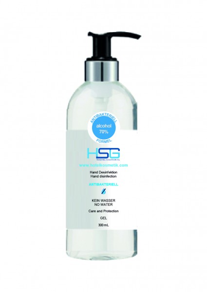 Hand Desinfektion Gel 300 ml Pumpflasche