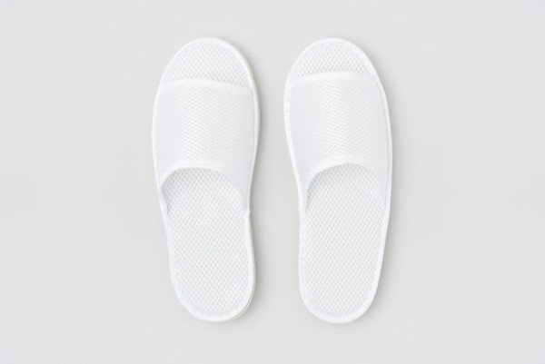 Rio Slipper offen weiß Größe 28,5 cm