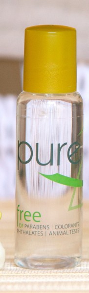 Pure Flakon 35 ml Shower Gel transparent