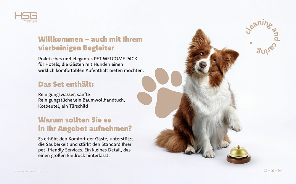 Für Haustiere im Hotel