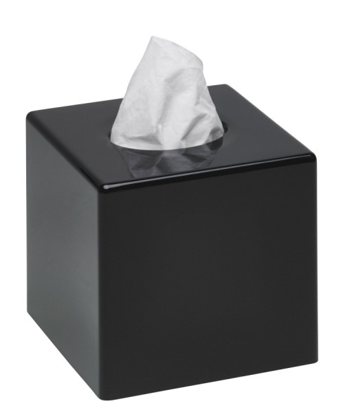 Kleenex Box Spender Quadratisch Schwarz