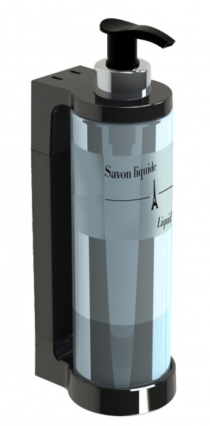Seifenspender Isiss schwarz 300 ml