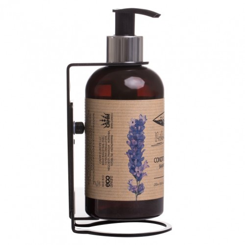 Botanika Seifenspender Halterung schwarz 250 ml