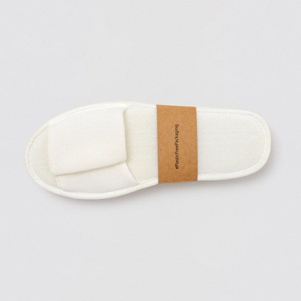 Opale Slipper offen weiß