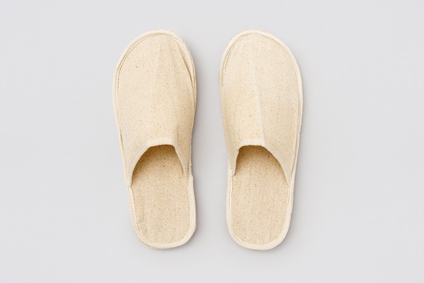 Leaf Delux Palmblatt Slipper Canvas geschlossen