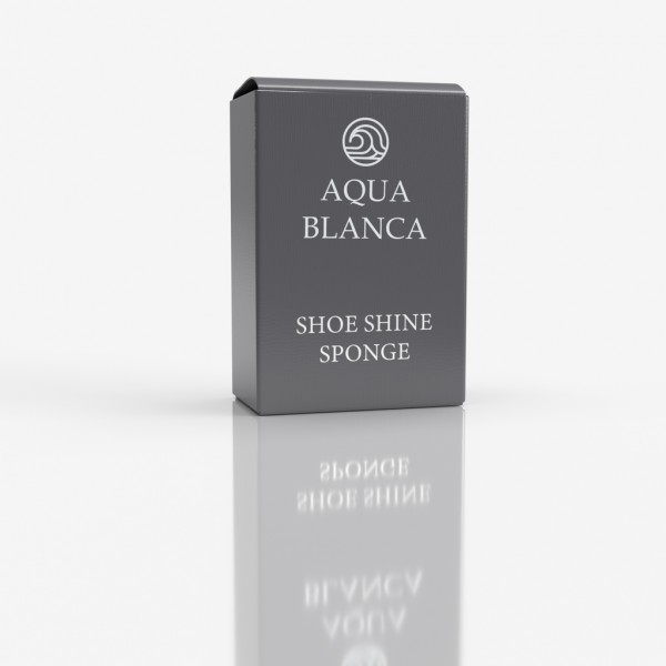 Aqua Blanca Schuhputzschwamm